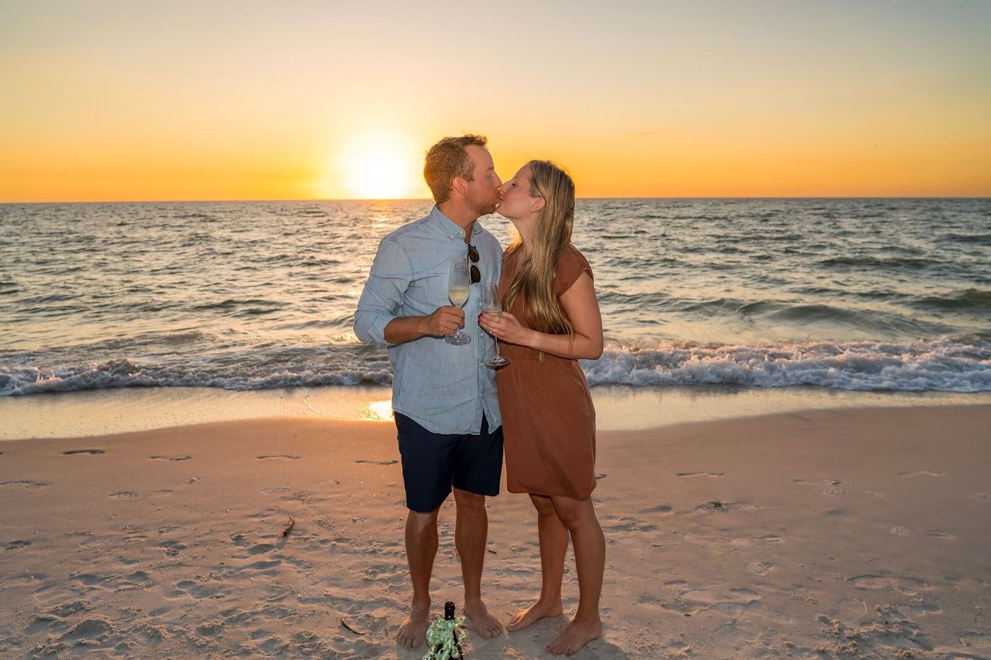 Engagement portrait session Naples Florida